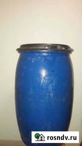 Бочка пластиковая 127л.Б/У Липецк - изображение 1