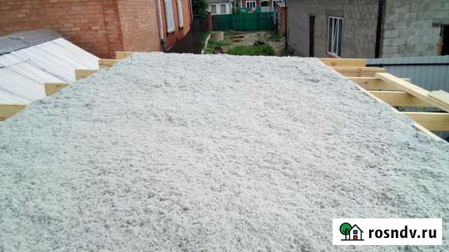 Эковата - утеплитель для чердака, потолка, пола Ипатово - изображение 1