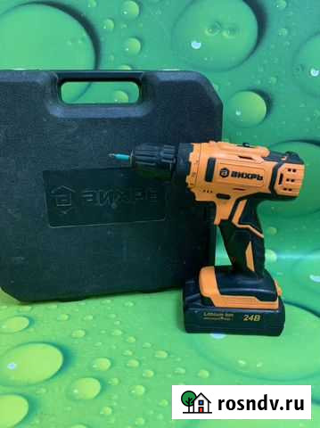Дрель шуруповерт Вихрь да-24л-2к Мариинск - изображение 1