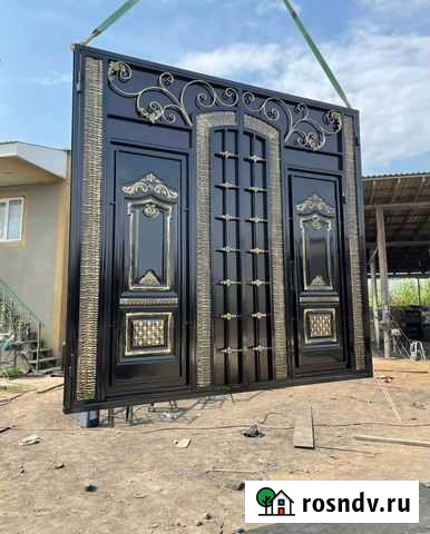 Кованые ворота Дербент - изображение 1