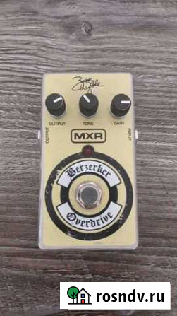 Гитарная педаль MXR Zakk Wylde Overdrive dunlop ZW Отрадное - изображение 1