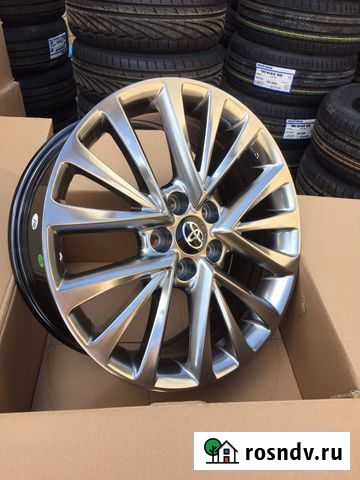R18/5x114,3 ET45 D60,1 FR replica TY222(на Camry) Кардоникская - изображение 1