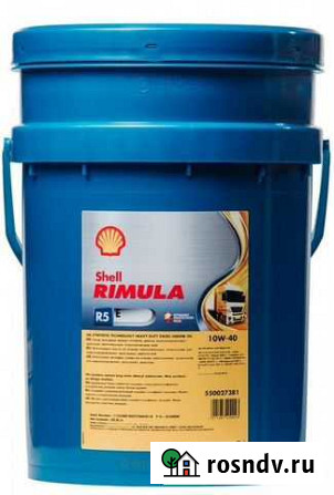 Моторное масло Shell Rimula R5 10w40 20л Благовещенск - изображение 1