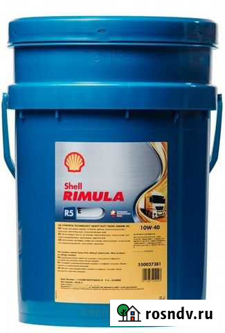 Моторное масло Shell Rimula R5 10w40 20л Благовещенск - изображение 1