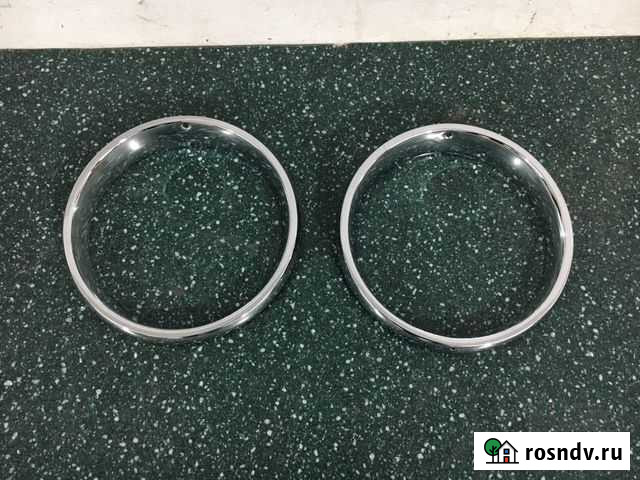 Хром ободок фар на Ваз 2101 Экажево - изображение 1