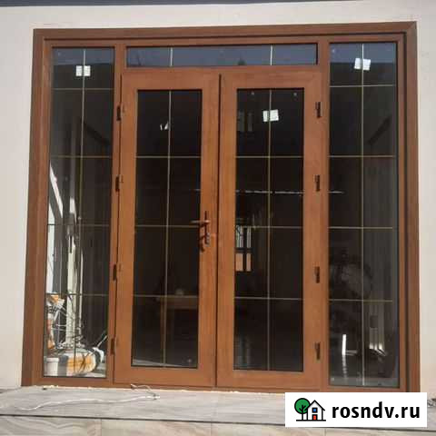 Входные двери алюминиевые Аргун - изображение 1