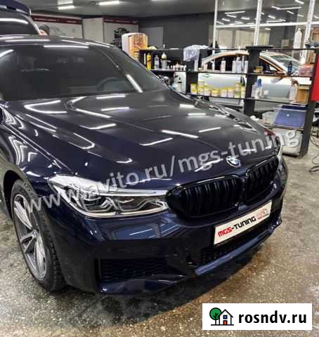 Решетка радиатора BMW 6 Series стиль М6 Black G32 Краснодар - изображение 1