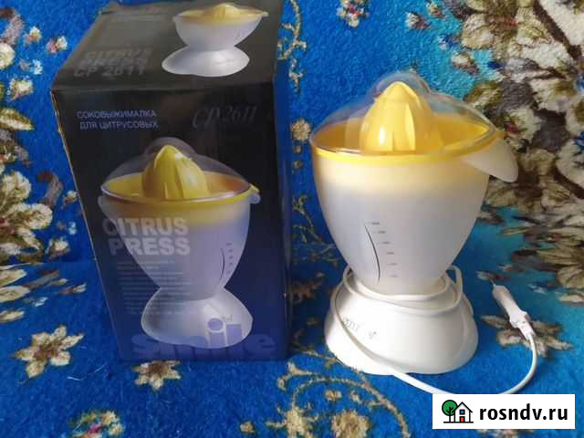 Соковыжималка для цитрусовых новая Двуреченск - изображение 1