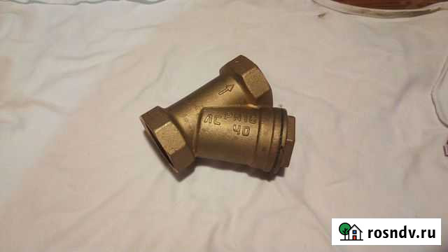 Сетчатый латунный фильтр Ду 40 Ярославль - изображение 1