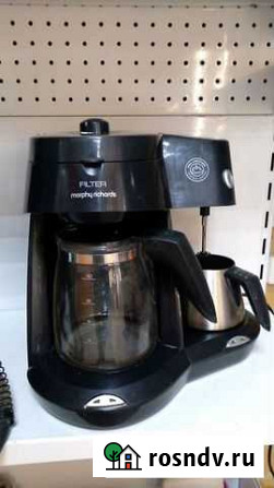 Кофеварка Morphy Richards 47002 с капучинатором Невьянск - изображение 1