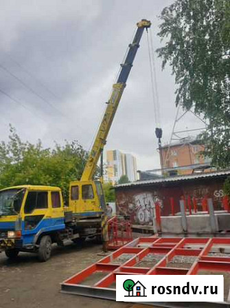 В Аренду кран вышка 5 тонн 25 м Березовский - изображение 1
