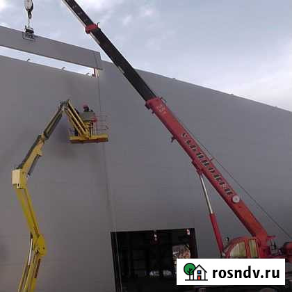 Монтаж сэндвич панелей, строительство зданий из сэ Москва - изображение 1