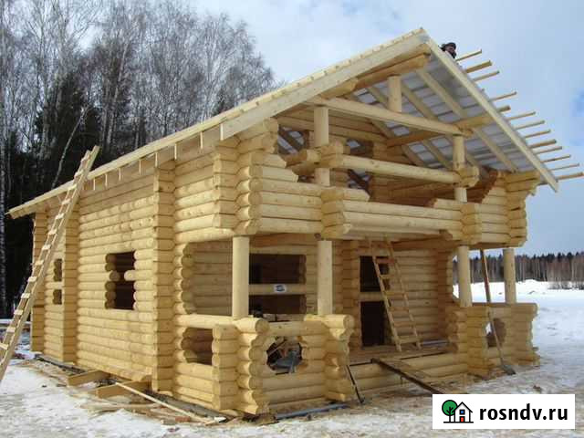 Срубы (дома бани) Любые размеры 9х10 Высокая Гора - изображение 1