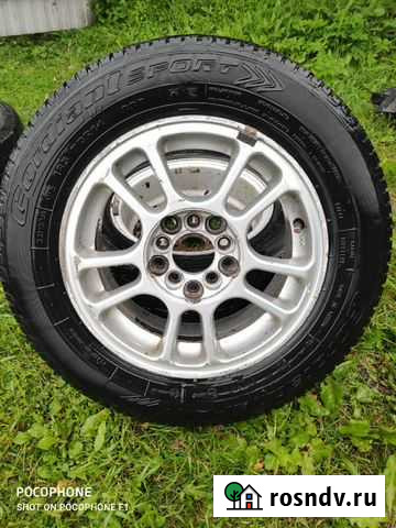 Продаю 2 литых диска Горно-Алтайск - изображение 1