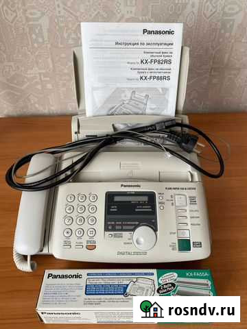 Факс Panasonic на обычной бумаге KX-FP88RS Челябинск - изображение 1