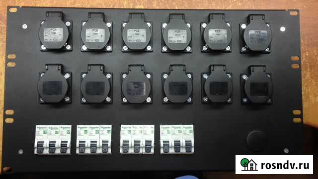 Дистрибьютер питания в рэк для усилителей Норильск - изображение 1