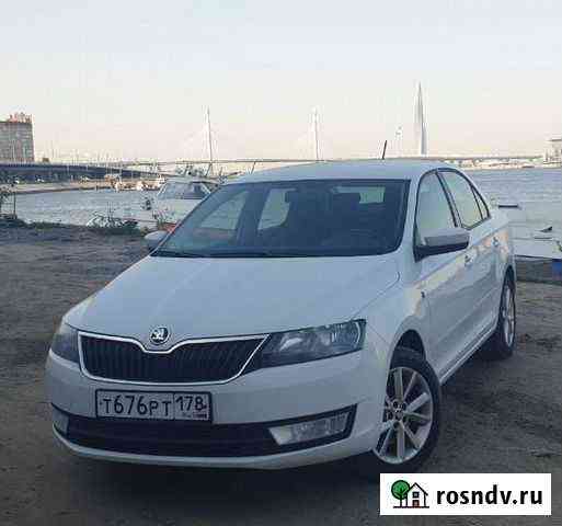 Аренда авто Skoda Rapid 1.6 AT hockey edition Санкт-Петербург