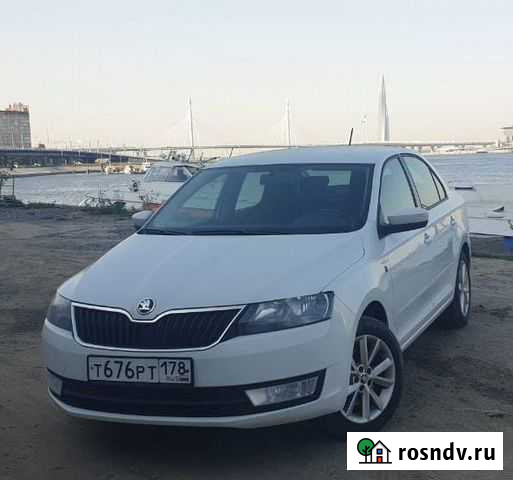 Аренда авто Skoda Rapid 1.6 AT hockey edition Санкт-Петербург - изображение 1