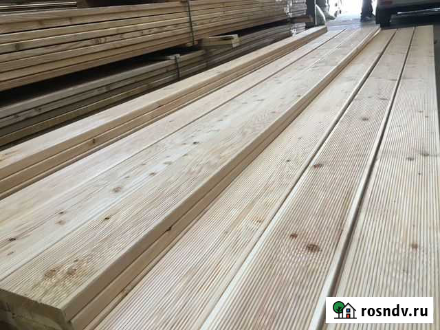 Террасная доска лиственница оптом от производителя Кунгур - изображение 1