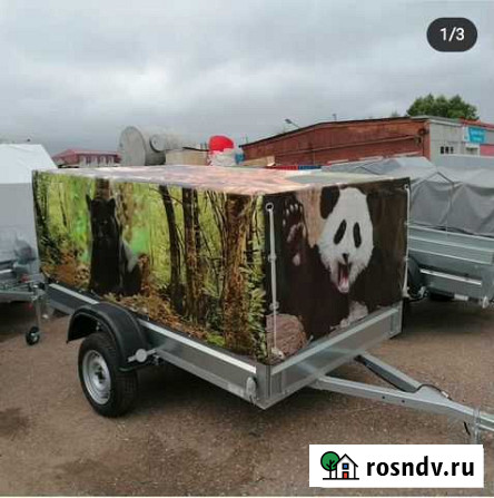 Прицеп Титан 2,5*1,5 с тентом Уфа - изображение 1