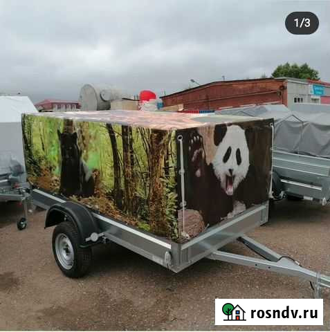 Прицеп Титан 2,5*1,5 с тентом Уфа - изображение 1