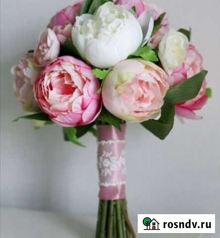 Букет из пионов на свадьбу Иркутск - изображение 1