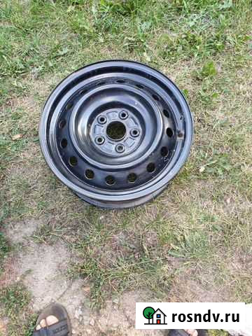 Оригинальные штампованные диски toyota Рязань - изображение 1