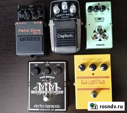 Overdrive, distortion, metall Благовещенск - изображение 1