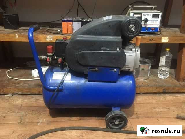 Воздушный компрессор 240/24л Учкекен - изображение 1