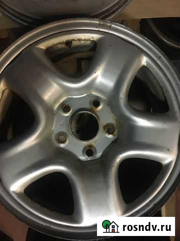 Диски штамп R16 5x114,3 et45 d 60.1 Toyota ориг Рязань - изображение 1