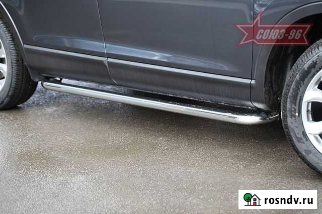 Пороги труба 60мм мазда CX9 c2008-2017 Балашиха - изображение 1