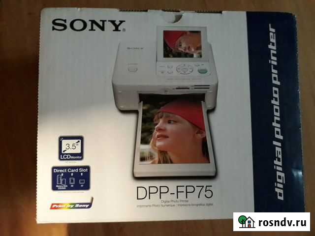 Фотопринтер sony DPP-FP75 Псков - изображение 1