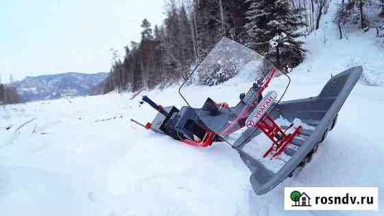 Мотобуксировщик Ураган Сибирь Гус 500 Толкач Мурманск