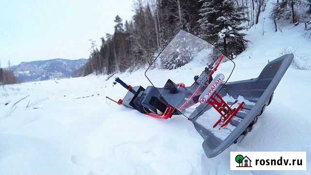 Мотобуксировщик Ураган Сибирь Гус 500 Толкач Мурманск - изображение 1