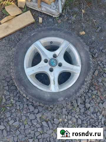 Диски с резиной Киа рио 1 Петрозаводск - изображение 1