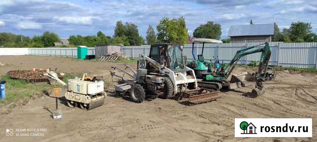 Миниэкскаватор,минипогрузчик, миникаток Кингисепп - изображение 1