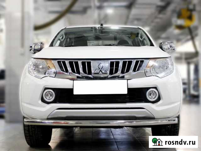 Дуга передняя по низу бампера Mitsubishi L-200 Ижевск - изображение 1