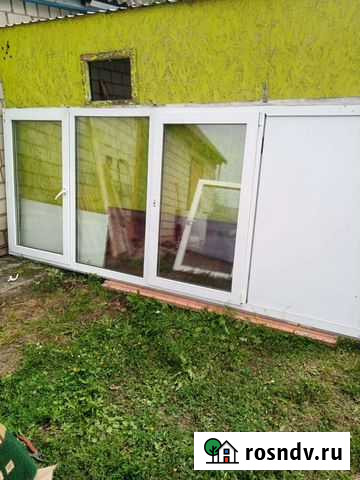 Пластиковые двери пвх бу, окна, лоджия Ливны - изображение 1