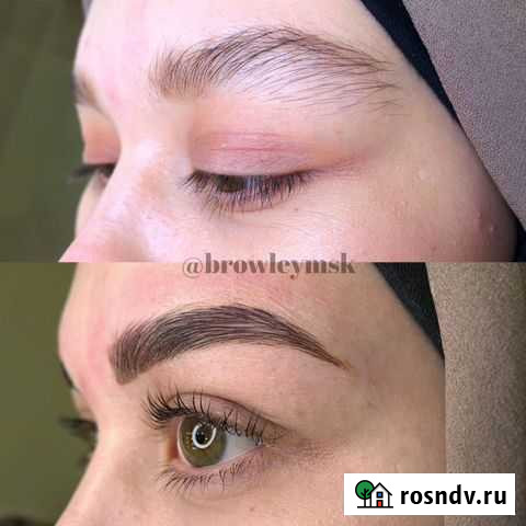 Брови halal халяль методом и ламинирование ресниц Ульяновск - изображение 1