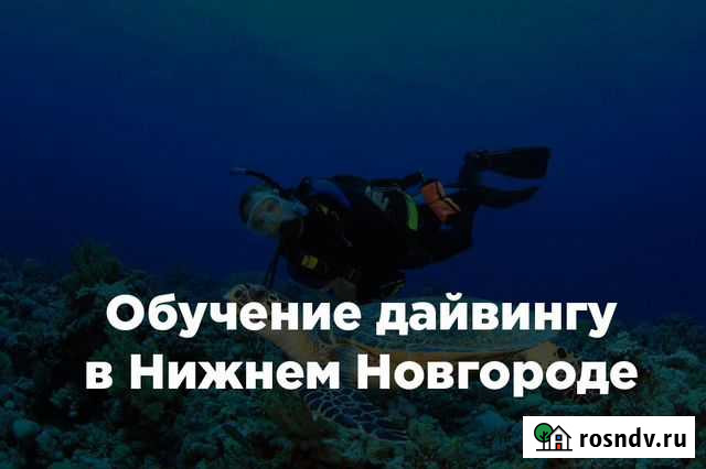 Обучение дайвингу в Нижнем Новгороде Нижний Новгород - изображение 1