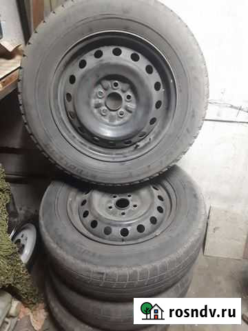 Колеса на штамповке 4шт. Стояли Т-виш 2006т.в Чита - изображение 1
