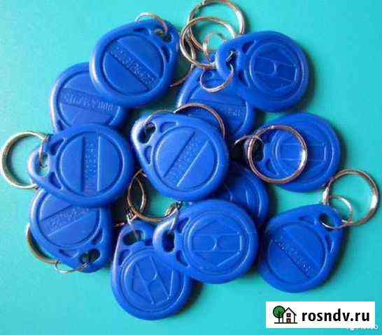 Брелок ID 125 кГц rfid EM4100 TK4100 чистый Вологда
