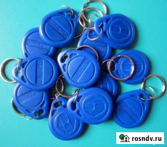 Брелок ID 125 кГц rfid EM4100 TK4100 чистый Вологда - изображение 1