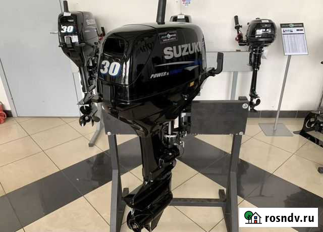 Мотор лодочный suzuki DT30S Тюмень - изображение 1