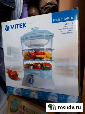 Пароварка vitek VT-1551 Сыктывкар - изображение 1