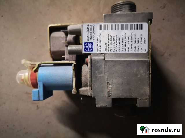 Газовый клапан 845 sigma Бердск - изображение 1