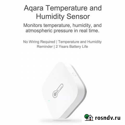 Xiaomi Aqara датчик температуры, влажности и давле Самара - изображение 1