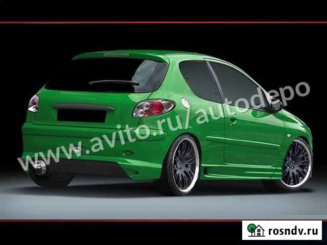Пороги Peugeot 206 (98-09) MD Калининград - изображение 1