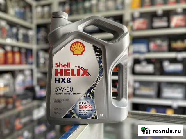 Полностью синтетическое моторное масло Shell 5W30 Ростов-на-Дону - изображение 1