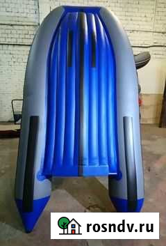 Лодка orca 340 нд в сине-сером цвете Тобольск - изображение 1